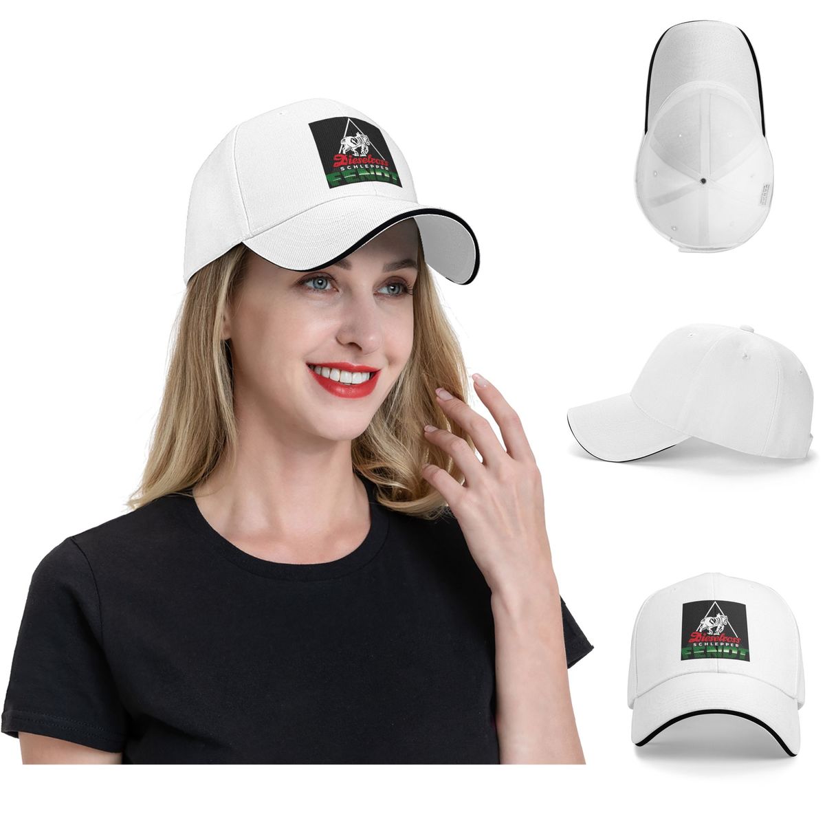Agriculture Farming Hats - Czapki z daszkiem Fendt, traktory rolnicze,