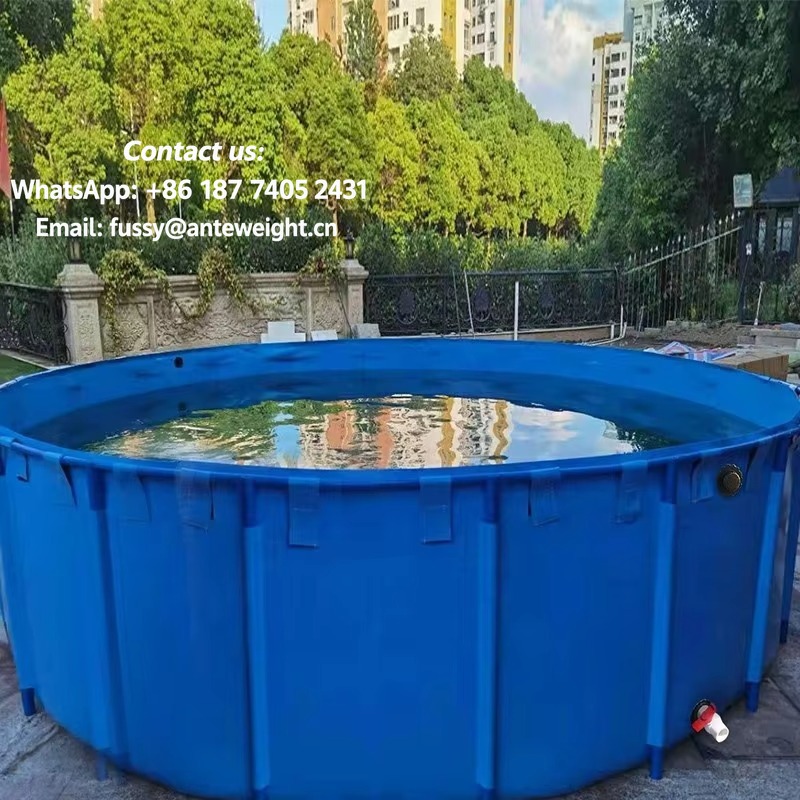 Farm Pond Liner - Składany, lekki zbiornik do hodowli ryb