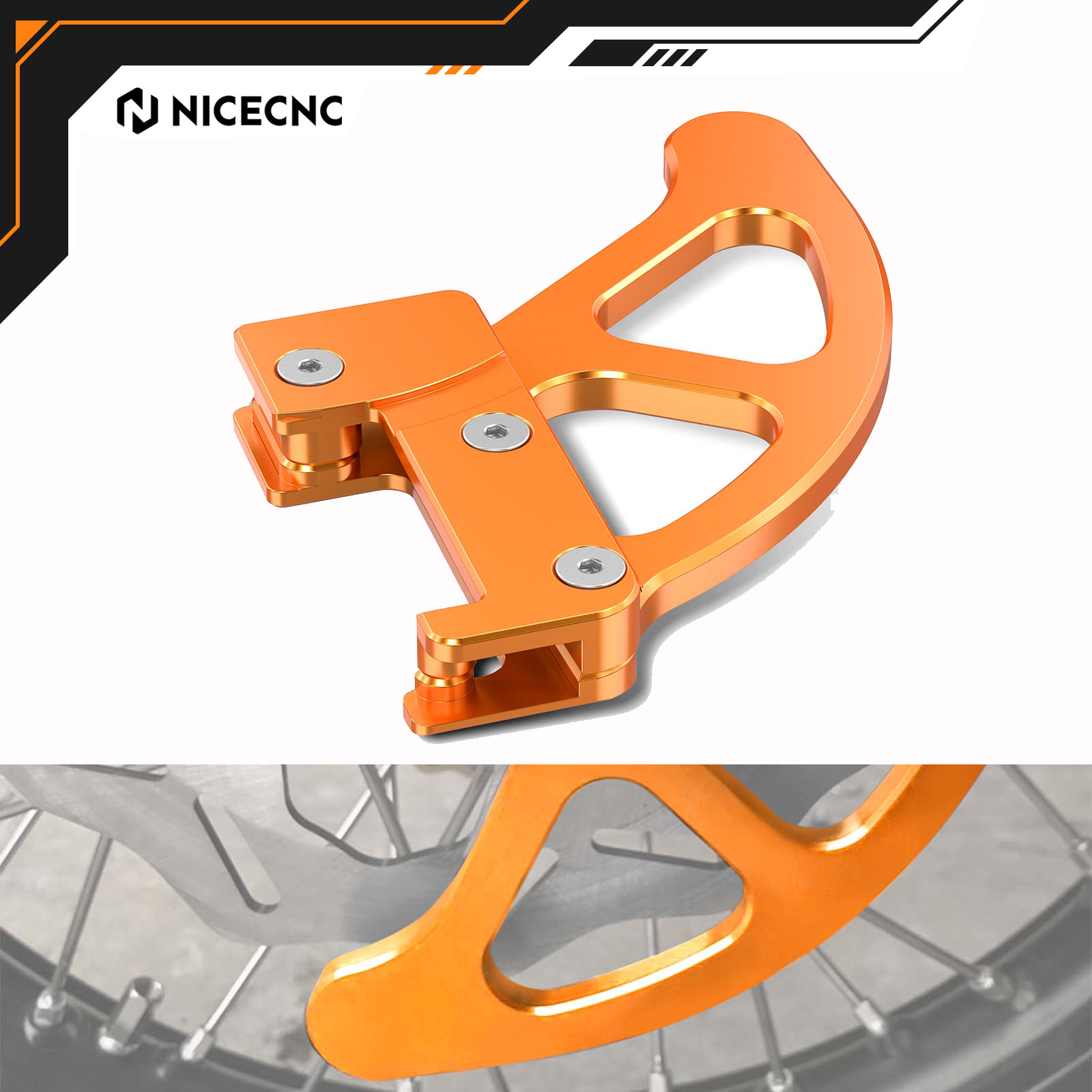 Husqvarna Chainsaw 450 - NICECNC Osłona tylnej tarczy hamulcowej do