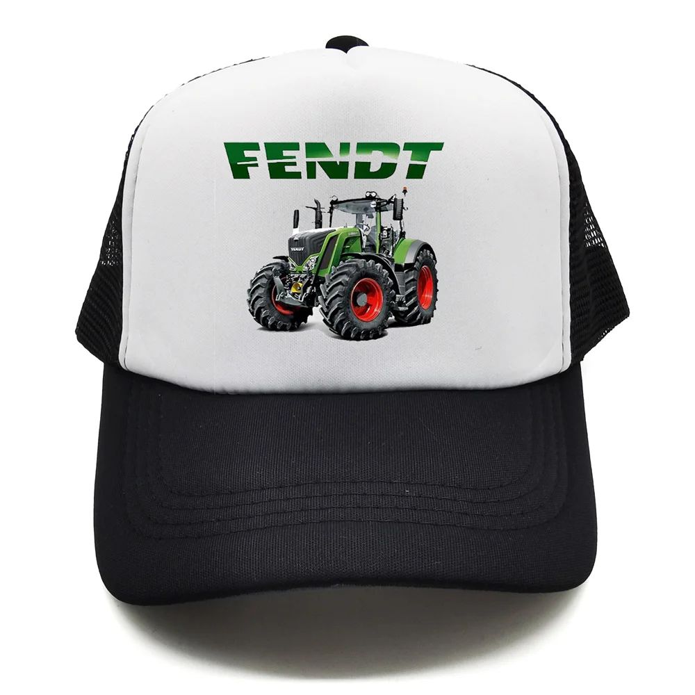 Agriculture Farming Hats - Czapka Trucker Fendt Męska Śmieszna Rolnicza