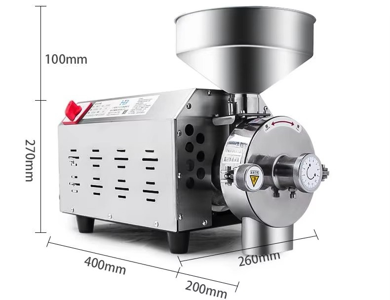 Młynek do proszku komercyjny 5 – Grain Mill Grinder recenzja i cena